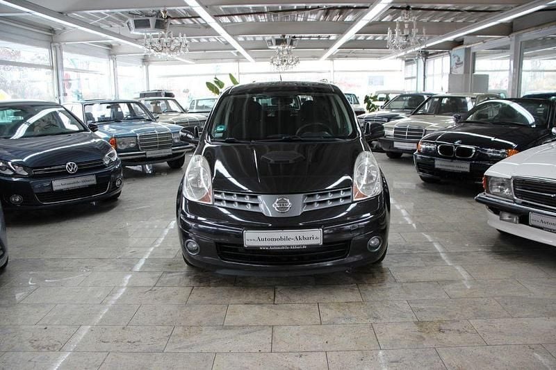 Gebraucht Nissan Note Acenta 88 PS (64 kW) 2009 Schwarz Kleinwagen