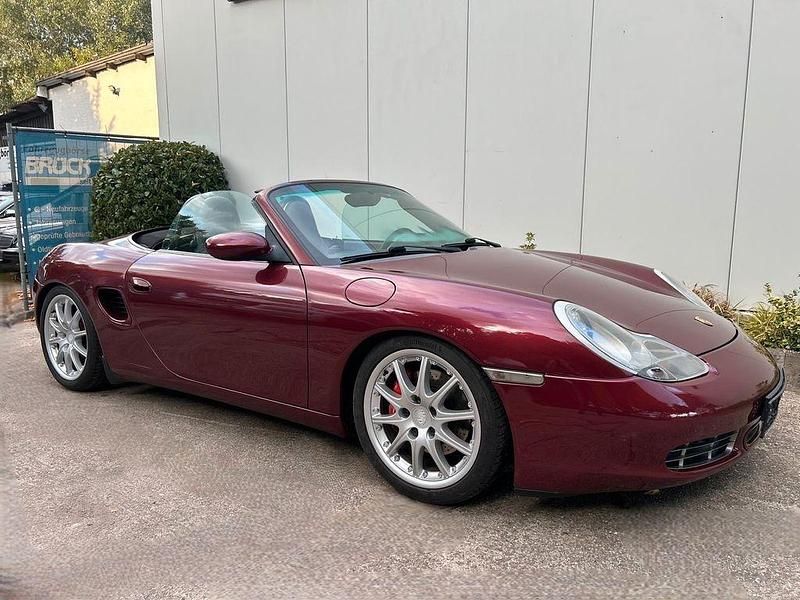 Second-hand Porsche Boxster S 252 CP (185 kW) 2000 Roșu Cabrio