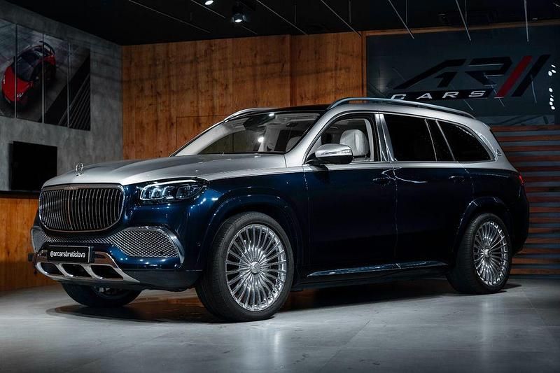 Blau Gebraucht 2022 Mercedes GLS600 Maybach Active SUV | 205.000 € - Bild 1/4