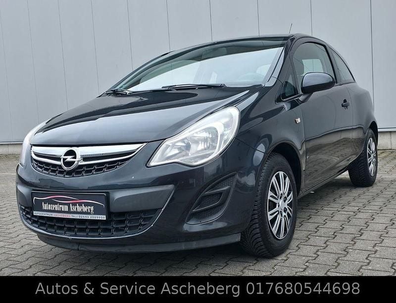 Gebraucht Opel Corsa Selection 69 PS (50 kW) 2012 Schwarz Kleinwagen