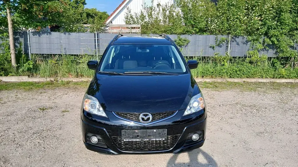 Gebraucht Mazda 5 Active 116 PS (85 kW) 2010 Schwarz Van / Kleinbus