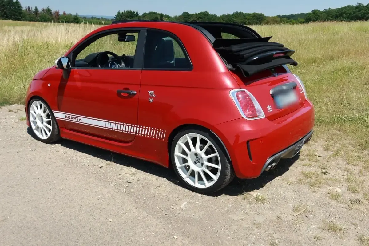 Gebraucht Fiat 500C Abarth 179 PS (131 kW) 2015 Rot Cabrio