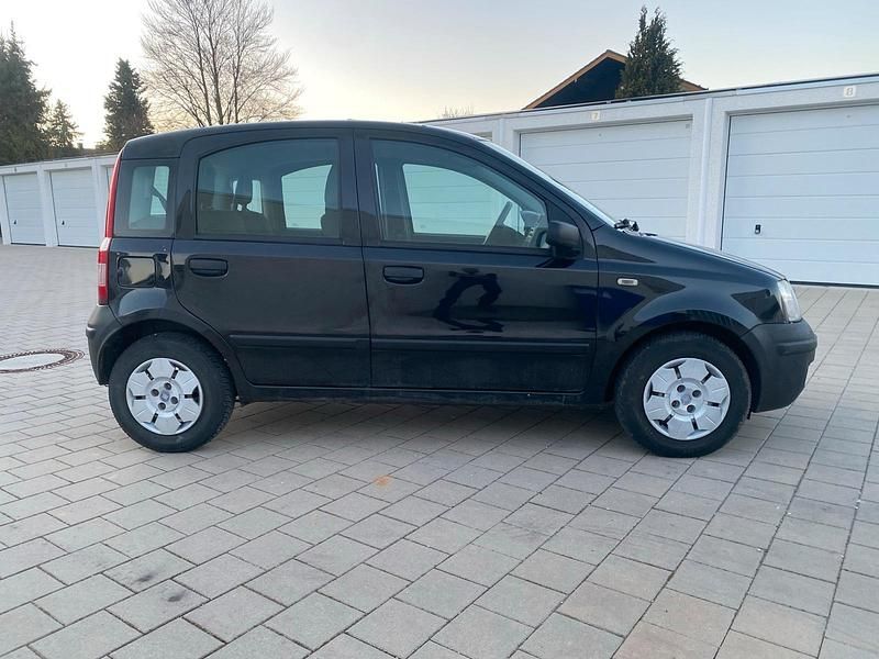 Gebraucht Fiat Panda 2009 Schwarz Kleinwagen