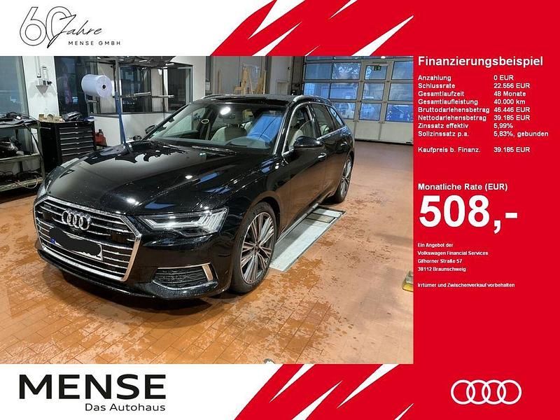 Mythosschwarz Gebraucht 2022 Audi A6 Design Kombi | 39.185 € (Fairer Preis) - Bild 1/4