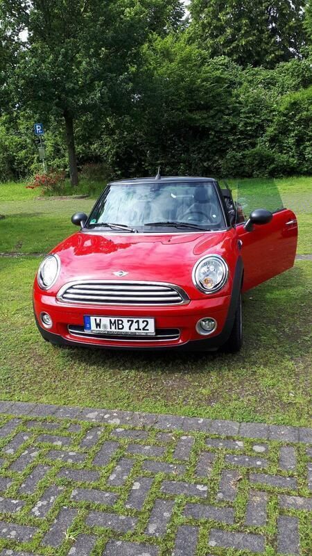 Rot Gebraucht 2010 Mini One Cabriolet Chili Cabrio | 7.900 € (Guter Preis) - Bild 1/4