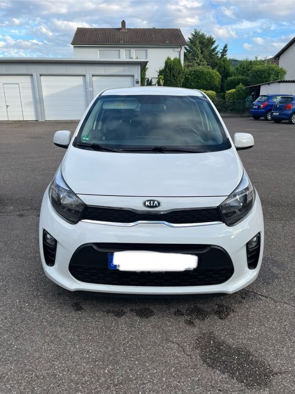 Weiß Gebraucht 2017 Kia Picanto DREAM-TEAM Edition Kleinwagen | 8.500 € (Fairer Preis) - Bild 1/4