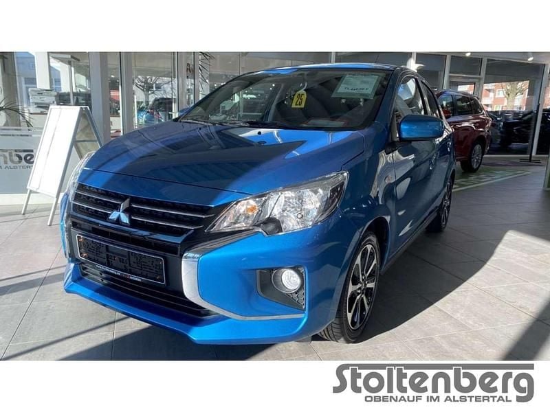Blau Gebraucht 2024 Mitsubishi Space Star Select+ Kleinwagen | 13.980 € (Fairer Preis) - Bild 1/4