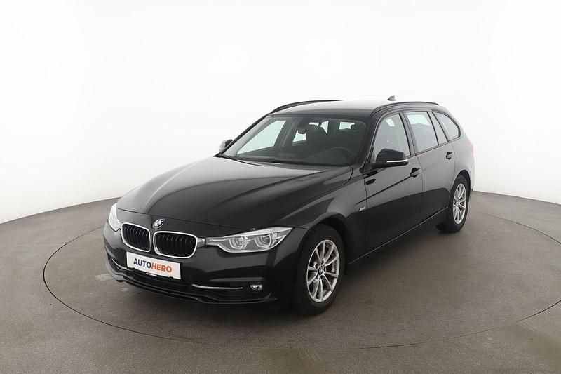 Schwarz Gebraucht 2017 BMW 318 Sport Line Kombi | 16.740 € (Etwas zu teuer) - Bild 1/3