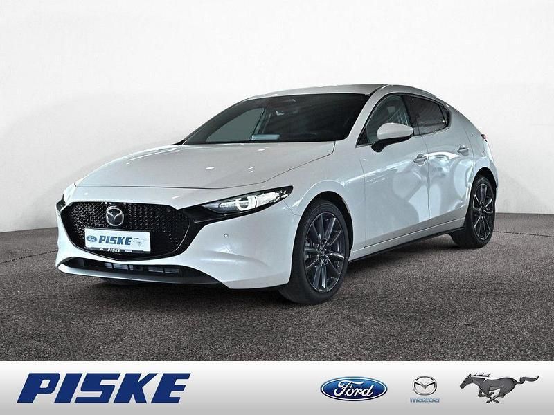 Weiß Neu 2025 Mazda 3 Exclusive-Line Limousine | 31.490 € (Etwas zu teuer) - Bild 1/4