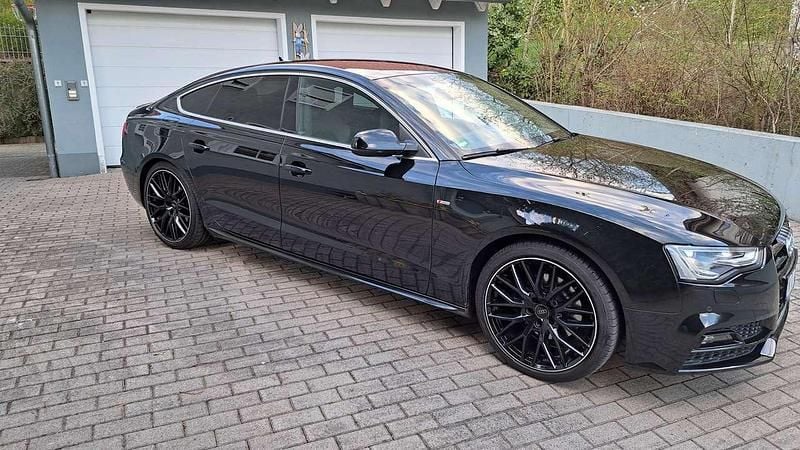Gebraucht Audi A5 S-Line 150 PS (110 kW) 2017 Schwarz Coupé