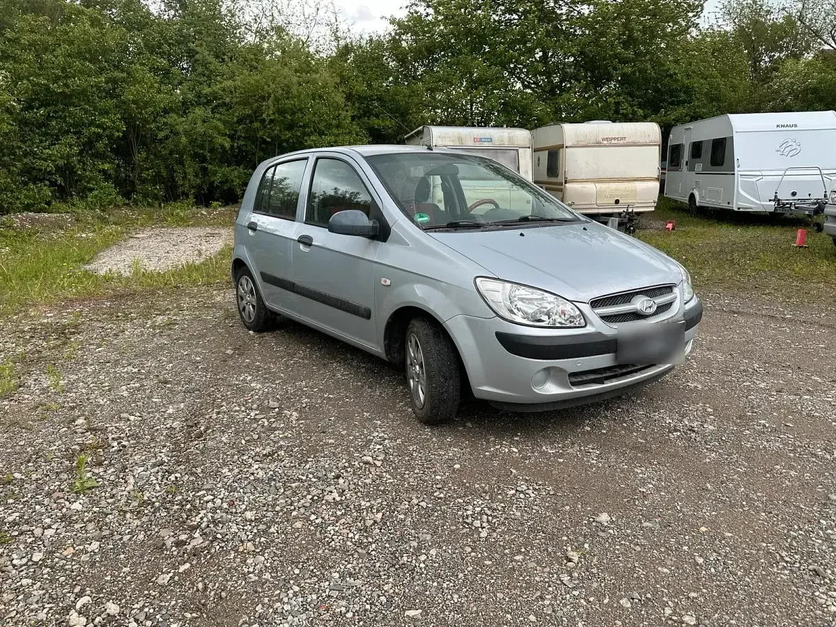 Gebraucht Hyundai Getz 67 PS (49 kW) 2007 Silber Kleinwagen