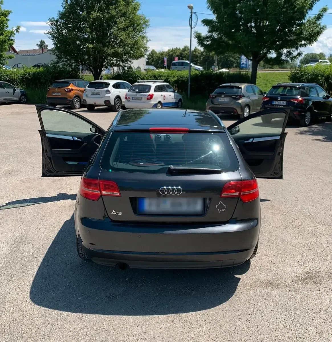 Gebraucht Audi A3 S-Line 140 PS (102 kW) 2011 Schwarz Kleinwagen