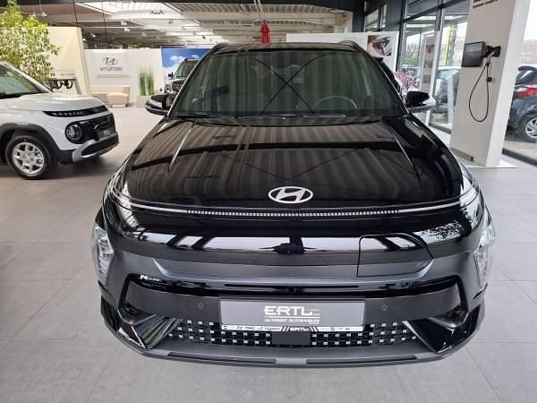Gebraucht Hyundai Kona N Line 160 kW (218 PS) 2025 Schwarz (abyss black) SUV