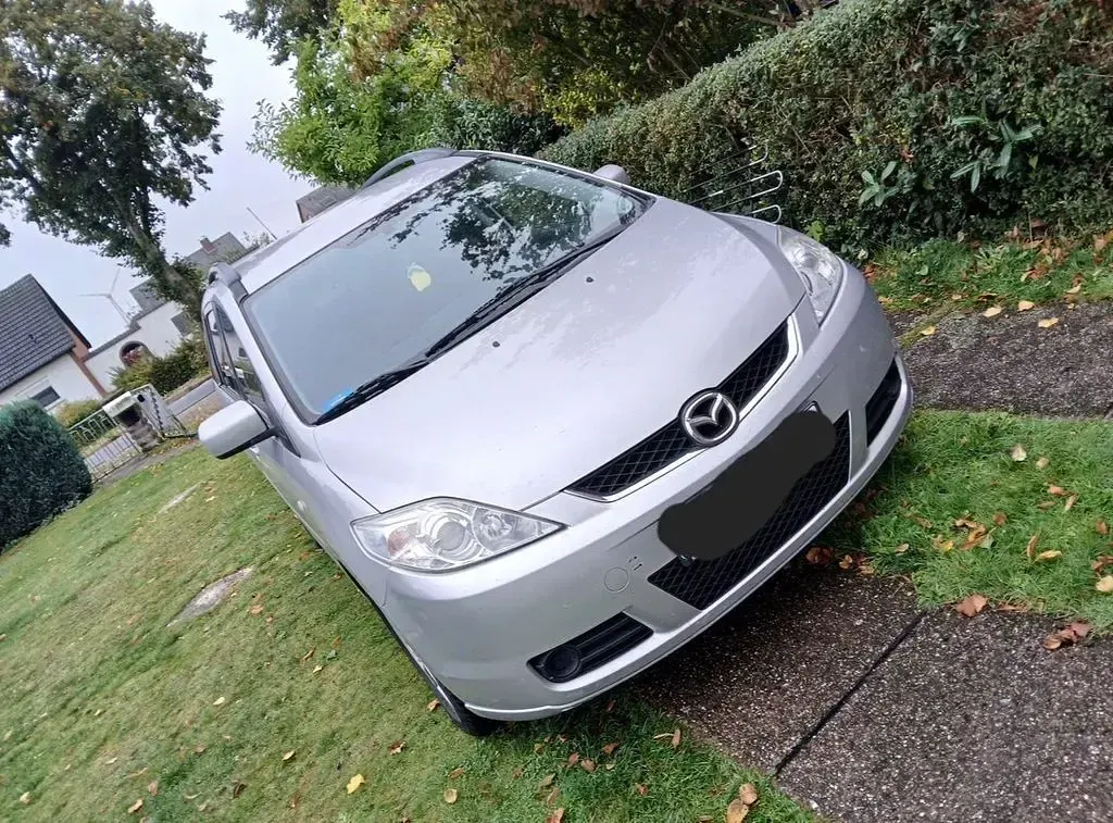 Gebraucht Mazda 5 Comfort 116 PS (85 kW) 2006 Silber Van / Kleinbus