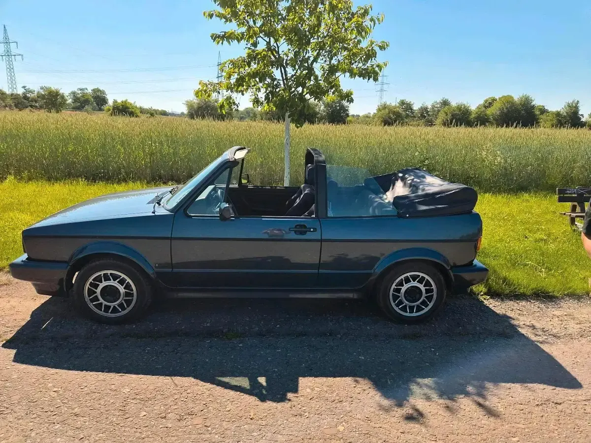 Gebraucht VW Golf Cabriolet 70 PS (51 kW) 1989 Blau Cabrio