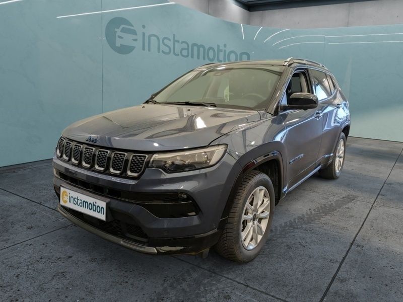 Blau Gebraucht 2023 Jeep Compass SUV | 30.740 € (Fairer Preis) - Bild 1/4