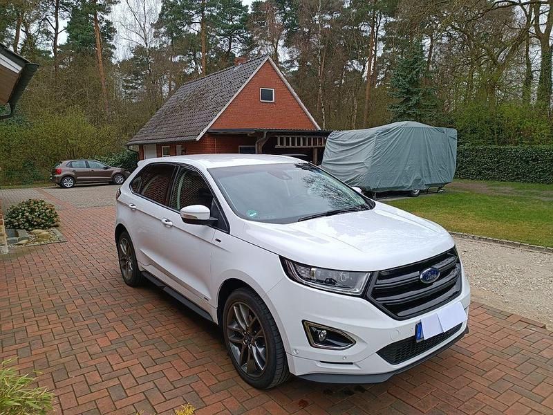 Gebraucht Ford Edge ST-Line 209 PS (153 kW) 2017 Weiß SUV