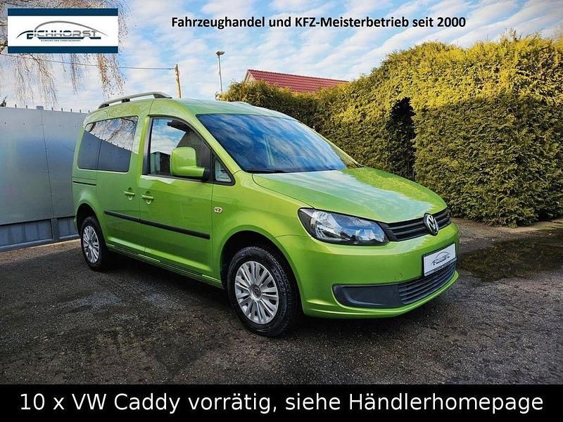 Gebraucht VW Caddy 102 PS (75 kW) 2014 Grün Van / Kleinbus