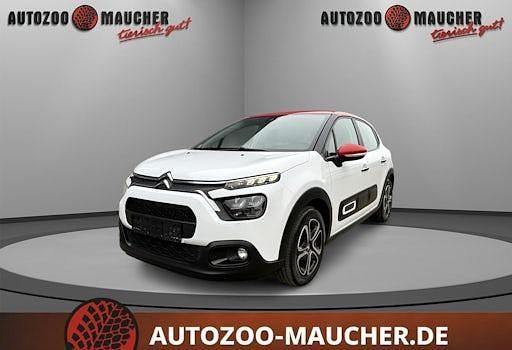 Gebraucht Citroën C3 Shine 83 PS (61 kW) 2022 Lack weiss banquise/deckende lackierung Kleinwagen