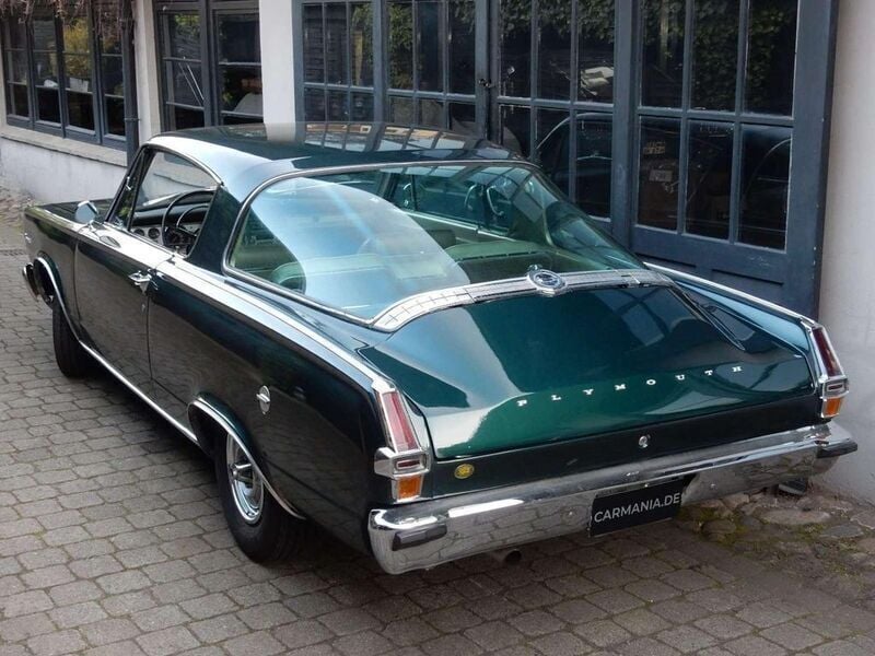 Forestgreenmetallic Gebraucht 1966 Plymouth Barracuda Coupé | 18.500 € - Bild 1/4