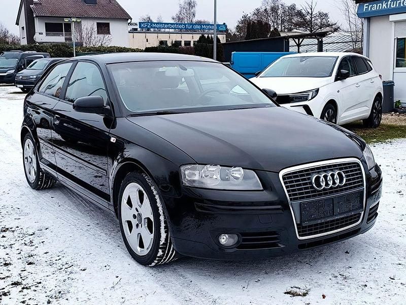 Schwarz Gebraucht 2008 Audi A3 Ambition Limousine | 2.990 € (Superpreis) - Bild 1/4