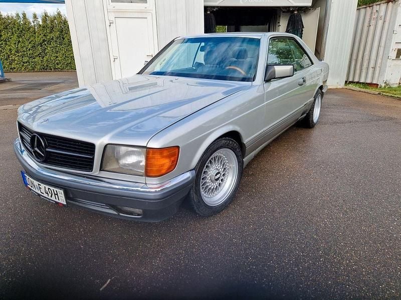 Silber Gebraucht 1983 Mercedes 500 Coupé | 15.500 € - Bild 1/4