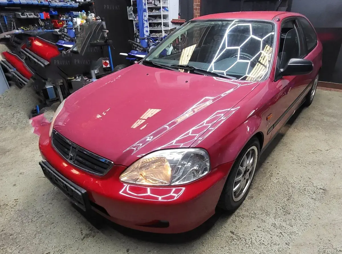 Gebraucht Honda Civic S 90 PS (66 kW) 2000 Rot Coupé