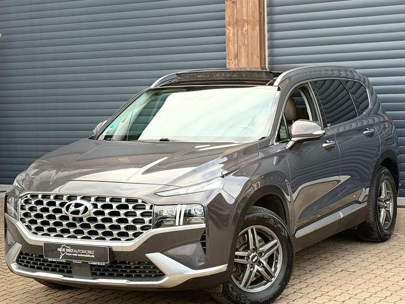 Braun Gebraucht 2021 Hyundai Santa Fe Prime SUV | 24.999 € (Fairer Preis) - Bild 1/4