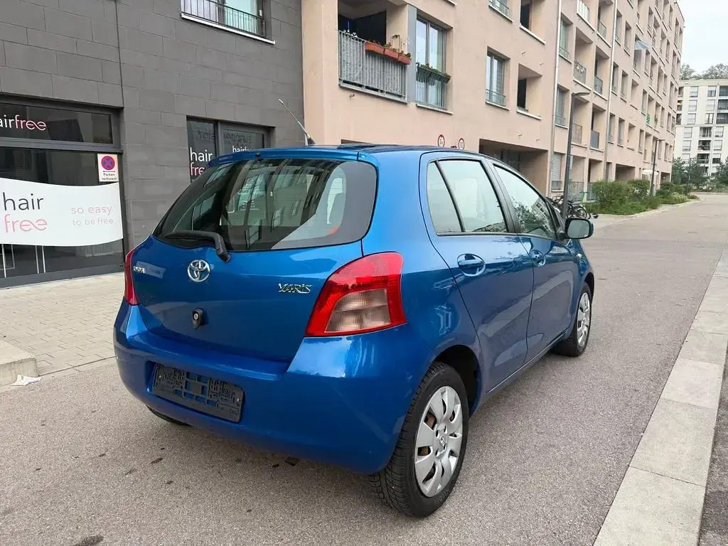 Gebraucht Toyota Yaris Sol 69 PS (50 kW) 2009 Blau Kleinwagen