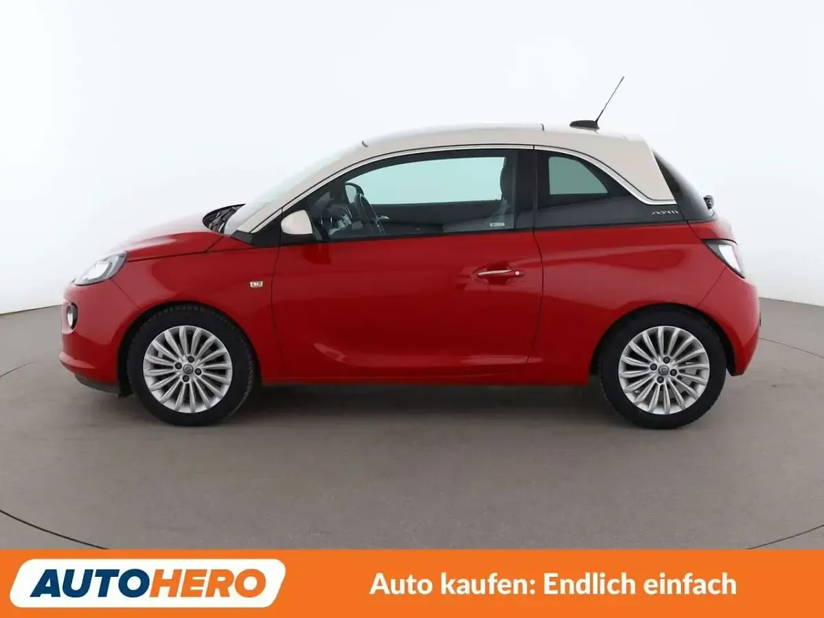 Gebraucht Opel Adam Glam 87 PS (63 kW) 2016 Rot Kleinwagen