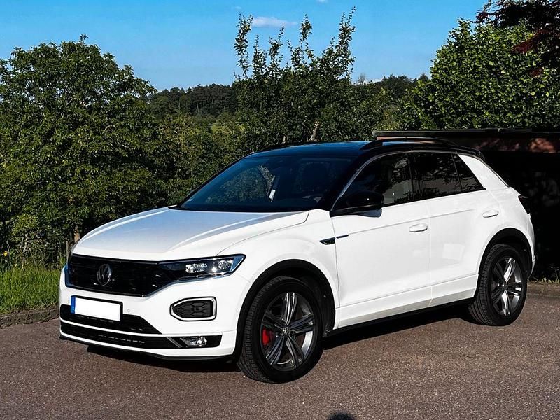 Weiß Gebraucht 2019 VW T-Roc R-line SUV | 20.930 € (Fairer Preis) - Bild 1/4