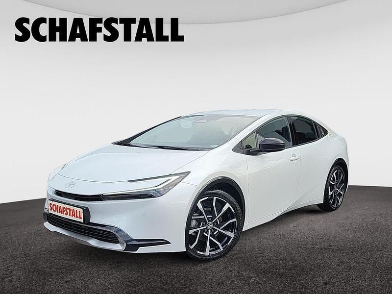 Weiss (platinumweiß perleffekt) Gebraucht 2023 Toyota Prius Executive Kleinwagen | 37.979 € (Teuer) - Bild 1/4