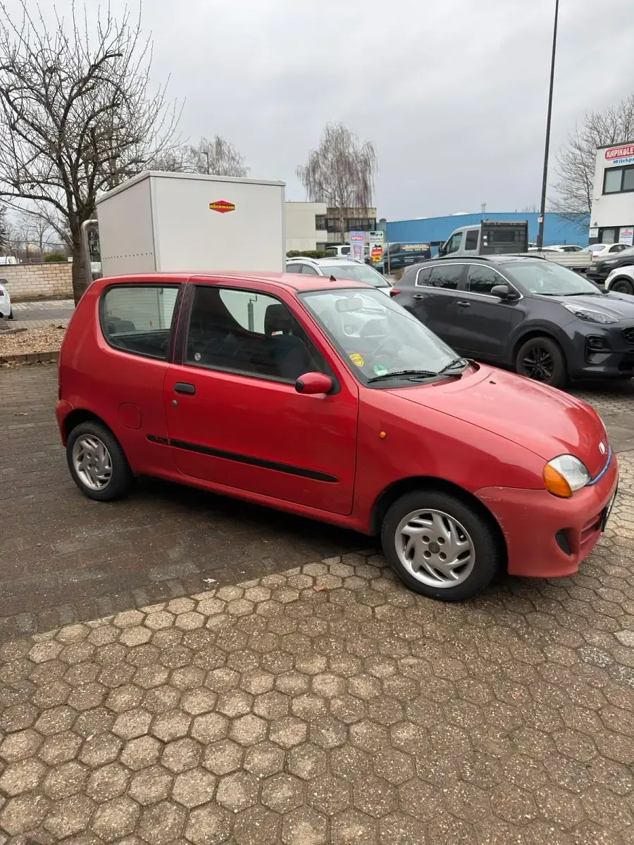Gebraucht Fiat Seicento 54 PS (39 kW) 2000 Rot Kleinwagen