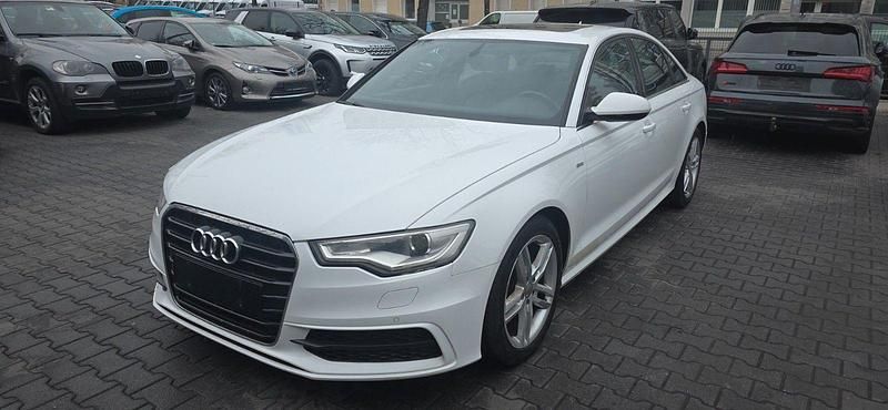 Używany Audi A6 S-Line 177 KM (130 kW) 2012 Biały Sedan/Limuzyna