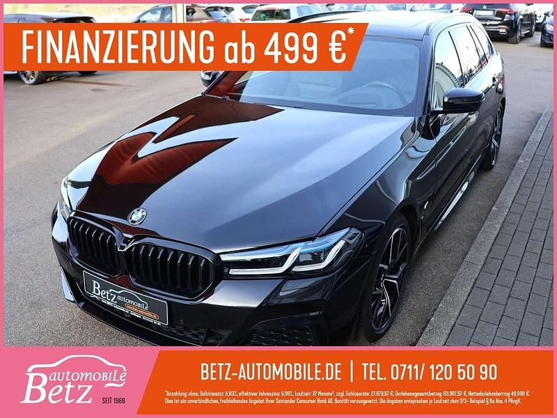 Schwarz Gebraucht 2023 BMW 530 M Sport Kombi | 49.990 € (Teuer) - Bild 1/4