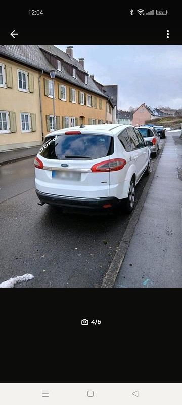 Gebraucht Ford S-MAX S 140 PS (102 kW) 2010 Weiß Van / Kleinbus