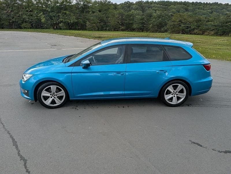 Second-hand Seat Leon ST FR 150 CP (110 kW) 2015 Albastru Break