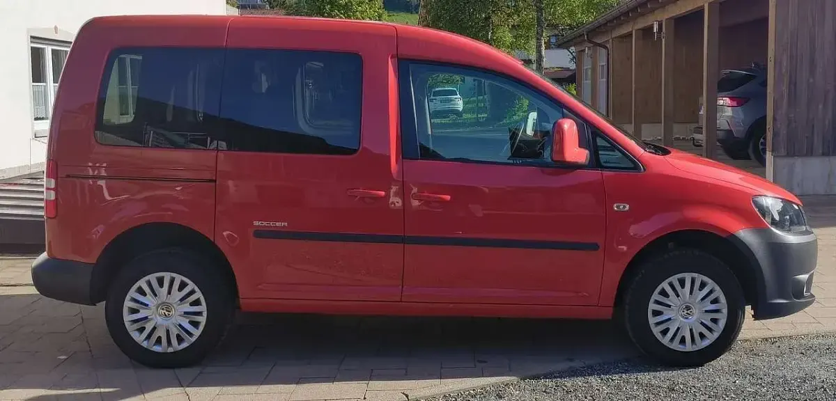 Gebraucht VW Caddy Edition 110 PS (80 kW) 2014 Orange Van / Kleinbus