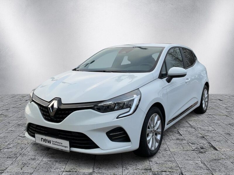 Weiß Gebraucht 2021 Renault Clio V Experience Kleinwagen | 10.980 € (Guter Preis) - Bild 1/4