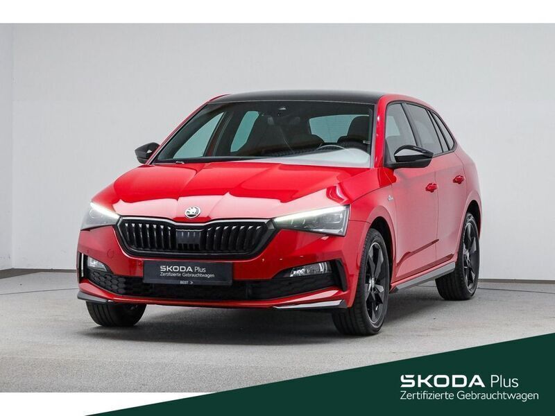Rot Gebraucht 2020 Skoda Scala Monte Carlo Kleinwagen | 15.649 € (Fairer Preis) - Bild 1/4