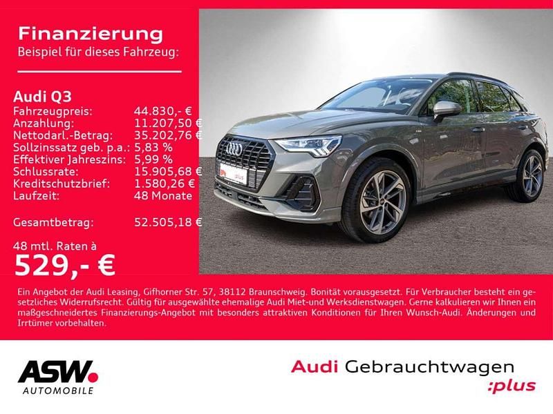 Chronosgrau metallic Gebraucht 2025 Audi Q3 S-Line SUV | 44.830 € (Fairer Preis) - Bild 1/4