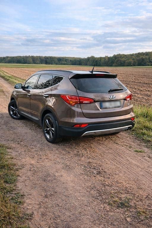 Gebraucht Hyundai Santa Fe Premium 197 PS (144 kW) 2014 Braun SUV