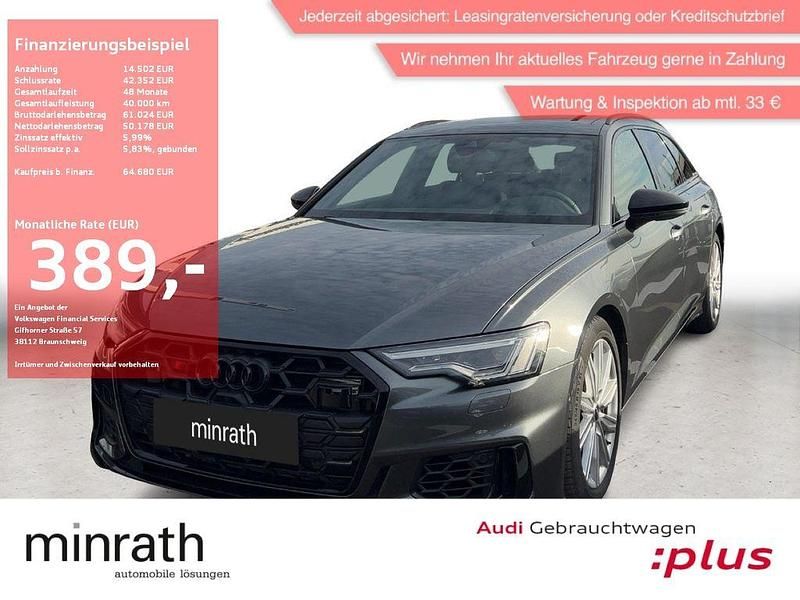 Daytonagrau perleffekt Gebraucht 2024 Audi S6 Ambiente Kombi | 64.680 € (Superpreis) - Bild 1/4