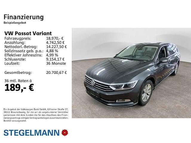 Gebraucht VW Passat Highline 190 PS (139 kW) 2017 Grau Kombi