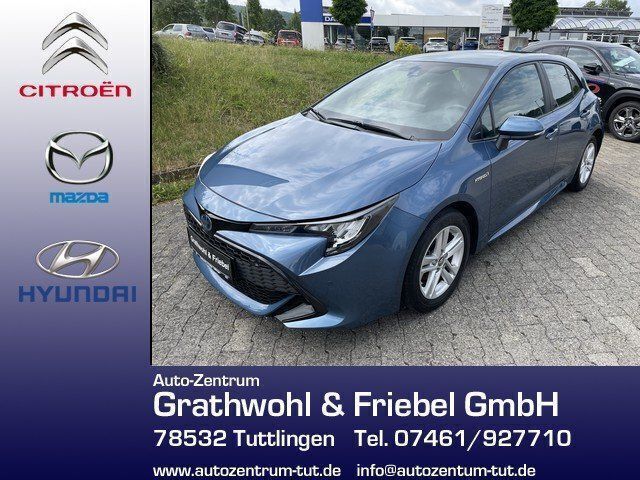 Denimblau metallic Gebraucht 2019 Toyota Corolla Business Edition Limousine | 19.990 € (Fairer Preis) - Bild 1/4