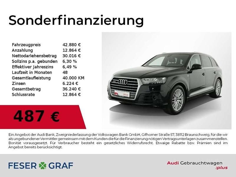 Gebraucht Audi Q7 Ambiente 231 PS (169 kW) 2019 Orcaschwarz metallic SUV