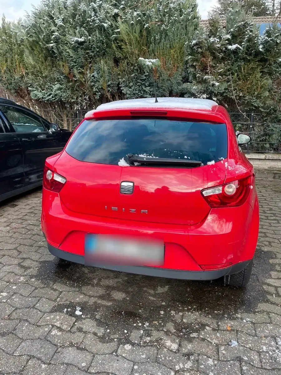 Gebraucht Seat Ibiza 86 PS (63 kW) 2009 Rot Kleinwagen