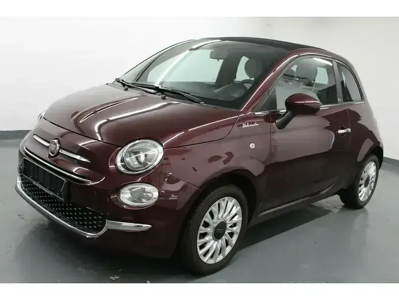 Gebraucht Fiat 500C Dolcevita 69 PS (50 kW) 2021 Opera bordeaux met. Cabrio