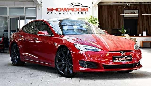 Rot Gebraucht 2017 Tesla Model S Performance Limousine | 23.990 € (Fairer Preis) - Bild 1/4