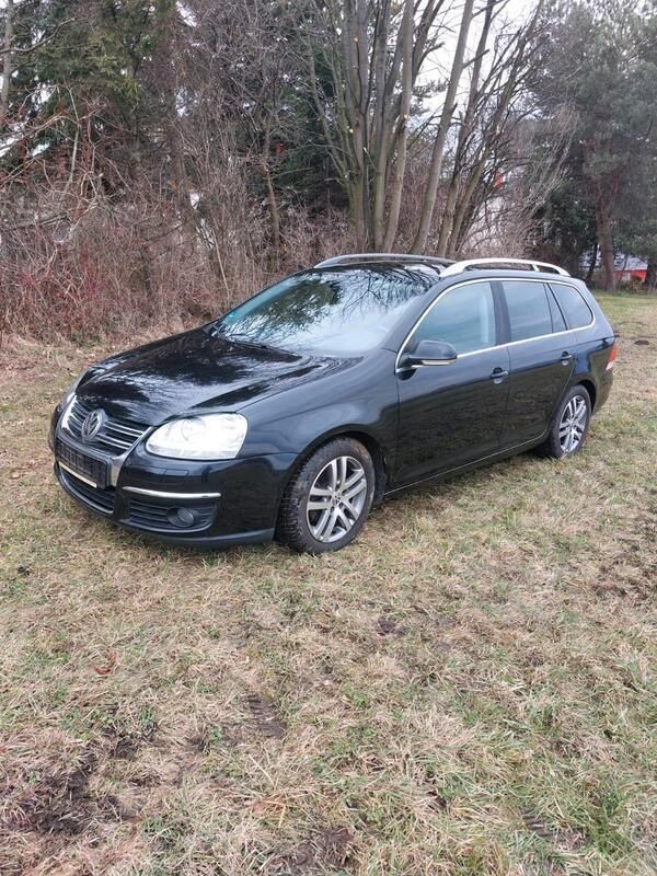 Schwarz Gebraucht 2008 VW Golf VI Kombi | 4.900 € - Bild 1/4